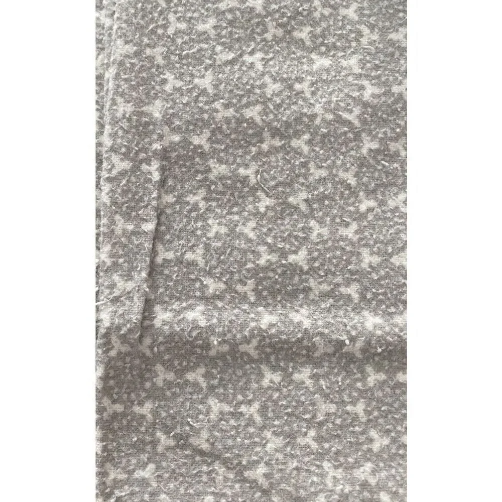 Threshold Flannel Snowflake Twin XL Bed Flat Top Sheet